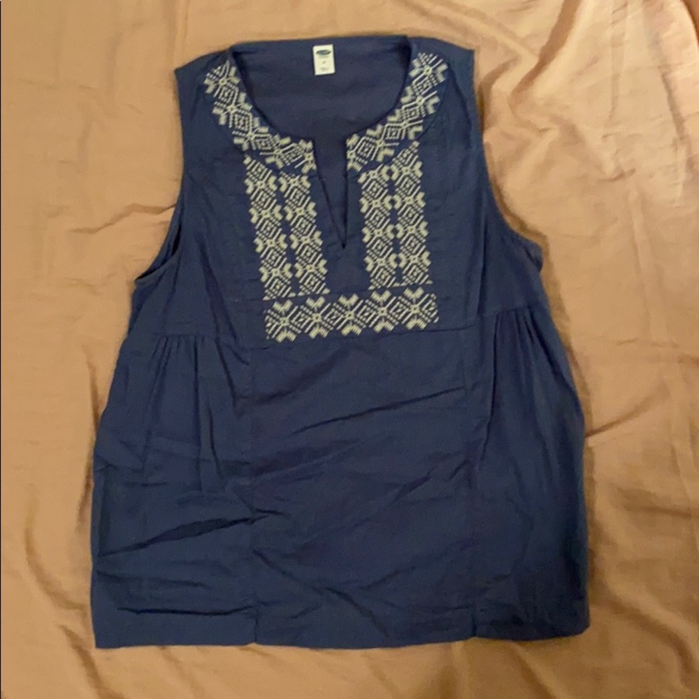 Old navy tank